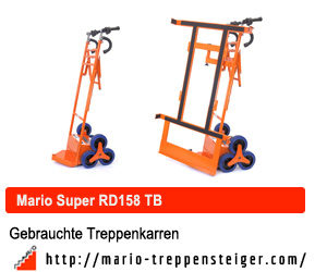 Gebrauchte-Treppenkarren-Mario-Super-RD158TB