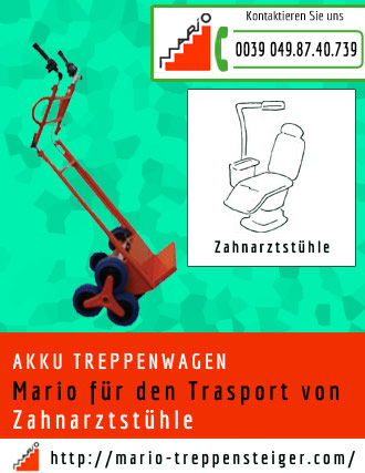 akku-treppenwagen-zahnarztstuhle 219 mario fur den trasport von Zahnarztstühle