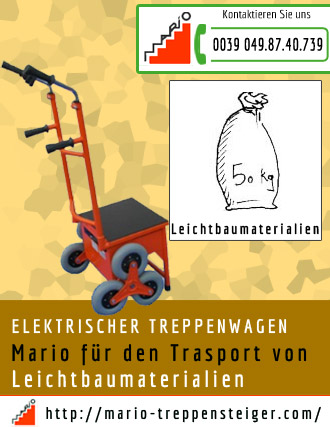 elektrischer-treppenwagen-leichtbaumaterialien 1429 mario fur den trasport von Leichtbaumaterialien