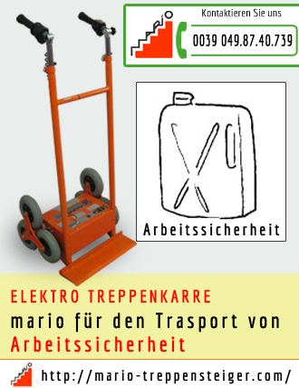 elektro-treppenkarre-arbeitssicherheit 630 mario fur den trasport von Arbeitssicherheit