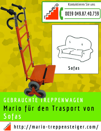 gebrauchte-treppenwagen-sofas 1126 mario fur den trasport von Sofas