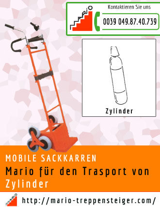 mobile-sackkarren-zylinder 196 mario fur den trasport von Zylinder